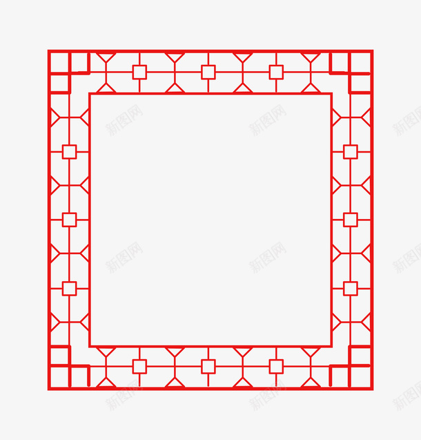 中国风卡通纹理线条装饰图案矢量图ai免抠素材_新图网 https://ixintu.com 中国风线条花纹 中式纹理 中式花纹 红色边框样式 纹理线条 花纹样式 矢量图