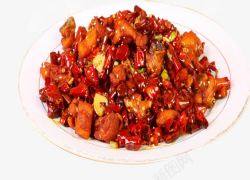 中国传统小吃宫保鸡丁食品美食高清图片