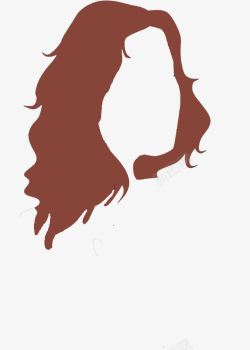 卷发造型长发卷发女士发型高清图片