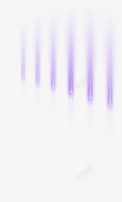 紫色光效烟花素材