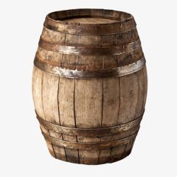 软木红酒橡木桶怀旧橡木桶高清图片