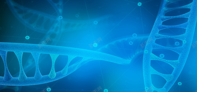 DNA链条科学生命背景图背景