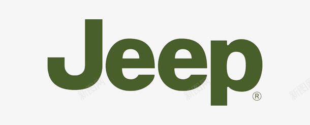 绿色jeeplogo图标png_新图网 https://ixintu.com jeeplogo 免抠logo 标志 标识 绿色 车标