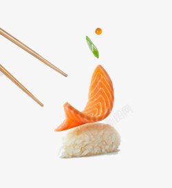 红色日本料理三文鱼日式料理高清图片