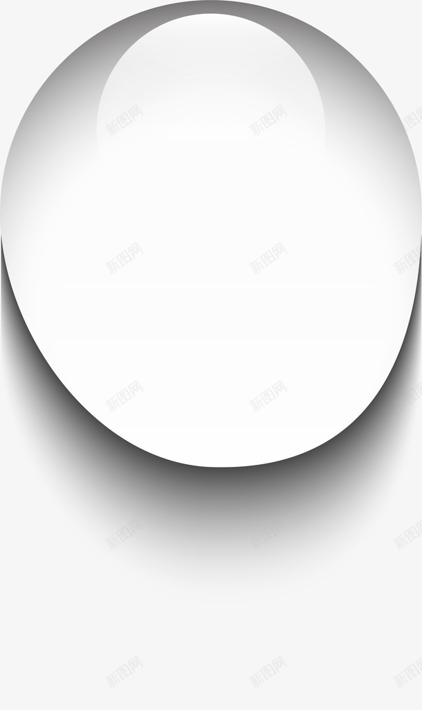 白色圆圈水滴png免抠素材_新图网 https://ixintu.com 图案 圆圈 水滴 水珠 流体 液体 白色 简约