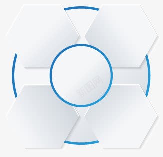 网页PPT元素png免抠素材_新图网 https://ixintu.com PPT元素 不规则形状 六边形 几何 圆形 网页元素