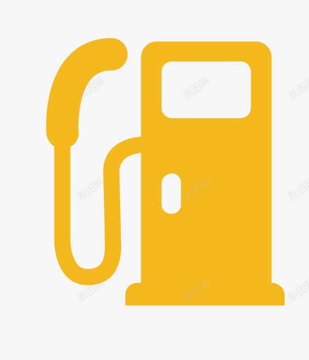 卡通加油站png免抠素材_新图网 https://ixintu.com PPT图表 创意商务图表 加油 加油站 卡通加油站 矢量加油站 能量 黄色