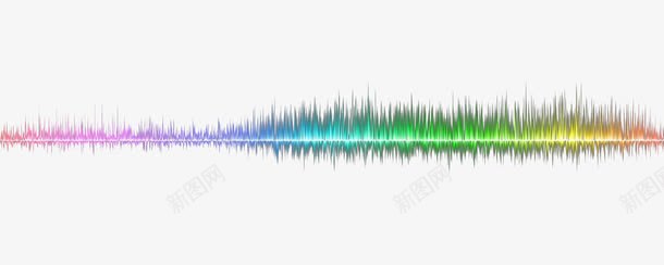 跳动的节奏png免抠素材_新图网 https://ixintu.com 声波 声音 彩虹 旋律 波 活跃 渐变 简约 跳动 音乐 音频