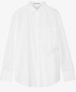外观时尚大方简洁现代化白色衬衫简洁大方时尚感高清图片
