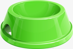 宠物食盆符号绿色闪耀狗碗高清图片