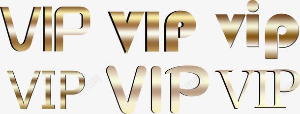 VIPpng免抠素材_新图网 https://ixintu.com VIP 字体设计 文字效果 文字特效 艺术字 金属光泽