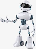 智能机器人白色数码生活素材