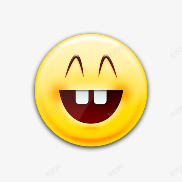 卡通黄色笑脸表情元素png免抠素材_新图网 https://ixintu.com 卡通 开心 笑脸 笑脸表情包 表情 表情包 高兴 黄色笑脸