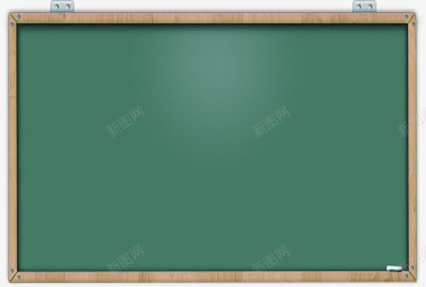 开学季绿色黑板木框png免抠素材_新图网 https://ixintu.com 开学 木框 绿色 黑板