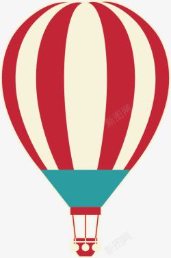 游乐园卡通热气球矢量图高清图片