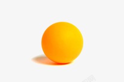黄色浴球乒乓球特写高清图片