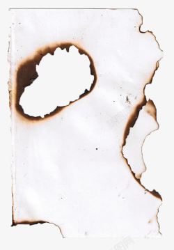 烧纸烧毁的纸高清图片