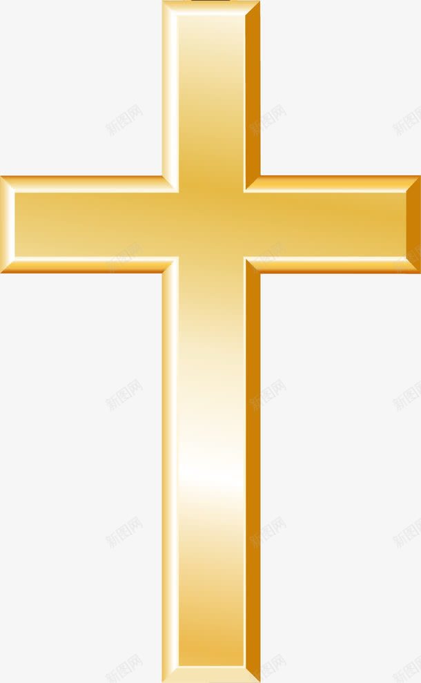 金色十字架png图片免费下载 素材7mqwkkjjq 新图网