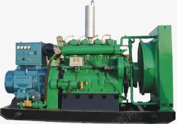 柴油发电机绿色柴油发电机高清图片