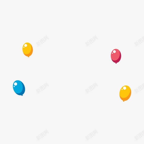 漂浮的彩色气球png免抠素材_新图网 https://ixintu.com 彩色 彩色气球 气球 漂浮 漂浮气球 红色