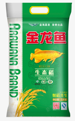 金龙鱼生态稻素材