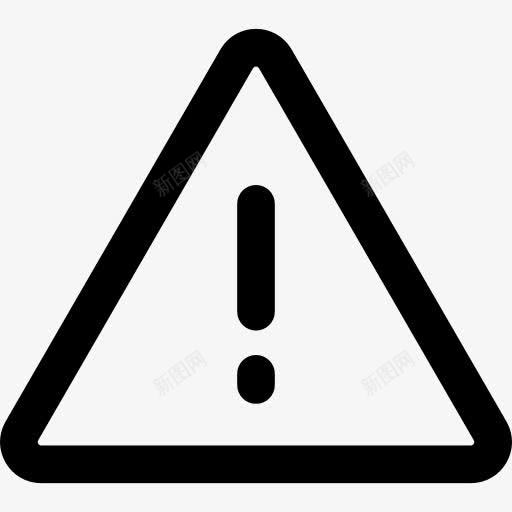警告图标png_新图网 https://ixintu.com 三角形告警 信号 安全警告 标志 注意 错误