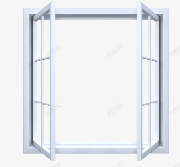 现代窗户实物简图png免抠素材_新图网 https://ixintu.com 房屋 打开的 现代化 白色窗户 白色窗框 窗台 窗户 简约