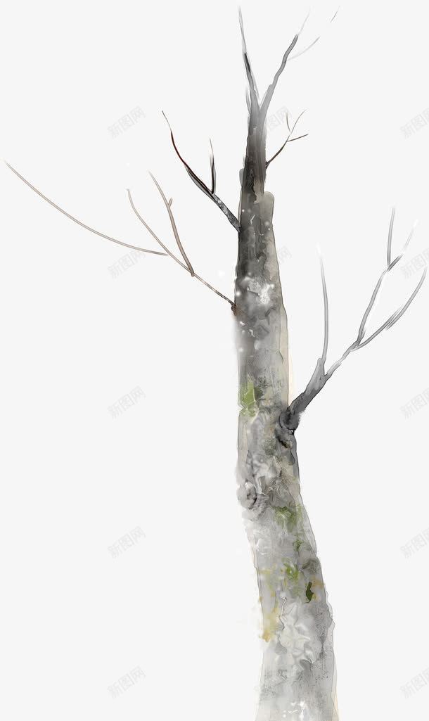 创意手绘水彩植物树干png免抠素材_新图网 https://ixintu.com 创意 树干 植物 水彩
