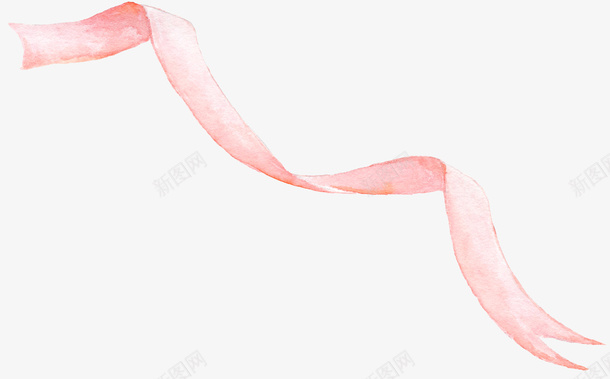 粉色飘带png免抠素材_新图网 https://ixintu.com 一条 丝带 卡通 手绘 简图 粉色的 织带 节日用品 飘带