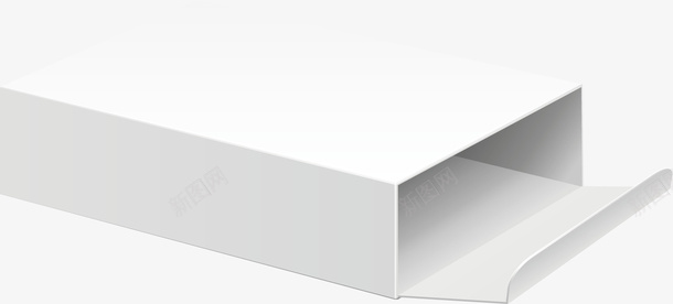 白色的盒子矢量图ai免抠素材_新图网 https://ixintu.com 创意 卡通 容器 纸盒 银白色 长方体 长方形 矢量图