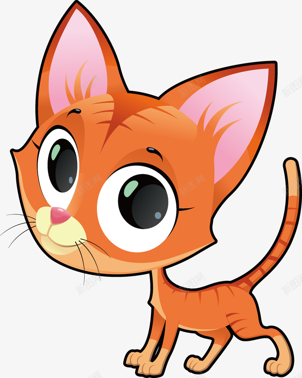 手绘卡通可爱动物小猫png图片免费下载 素材7ymwaqgqe 新图网