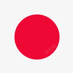 中国红英雄圆点红图标高清图片