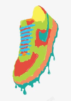 彩色运动鞋彩色运动鞋高清图片