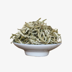 绿茶饮料产品实物白毫银针高清图片
