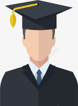 毕业服装毕业的照片矢量图高清图片