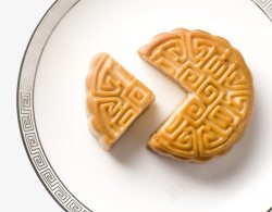 糕点制作中秋节月饼高清图片