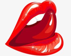 嘴唇的女人红色性感嘴巴嘴唇高清图片