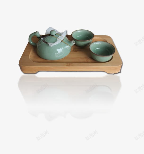 传统茶具png免抠素材_新图网 https://ixintu.com 中国茶具 中国风 海报图片 画册图片 茶具 茶板