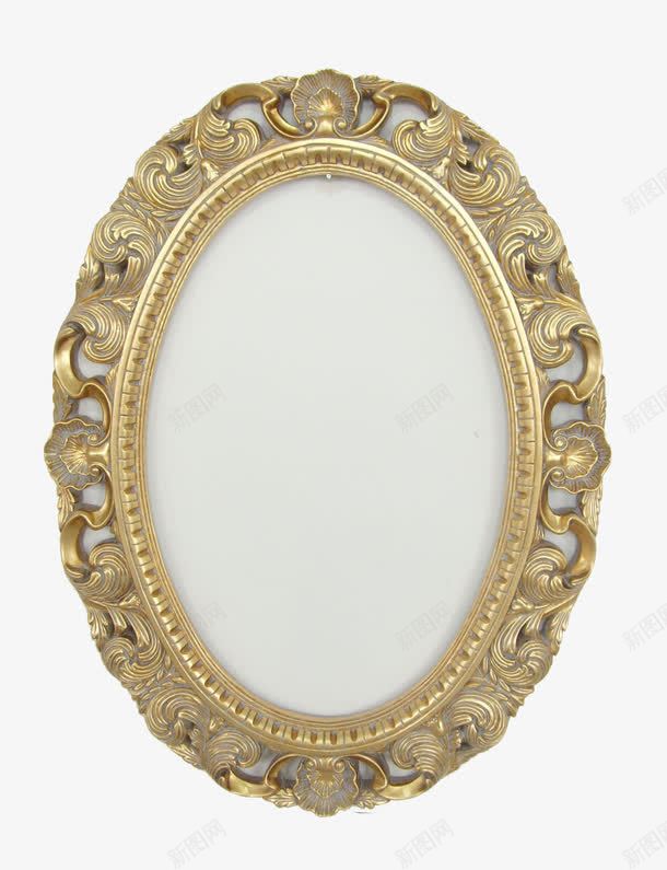 黄金边框png免抠素材_新图网 https://ixintu.com 古代镜子 古镜 复古欧式镜框 复古镜子 广告设计 模版下载 设计 金属镜子
