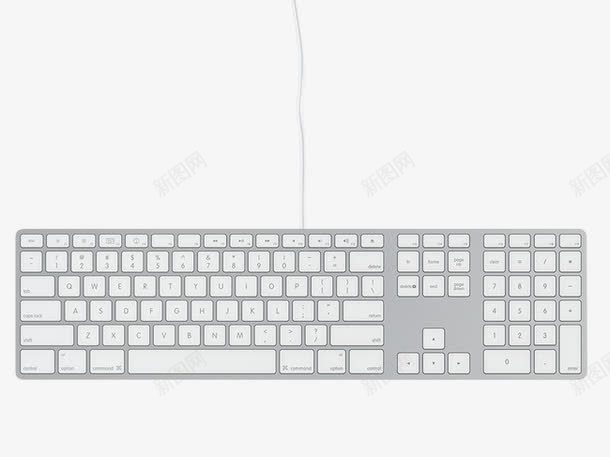 键盘png免抠素材_新图网 https://ixintu.com 数码产品 电子产品 电脑配件 白色键盘 键盘 键盘图案 鼠标