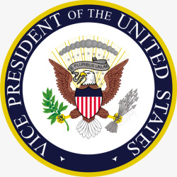 纽约免扣元素美国副总统老鹰徽章高清图片