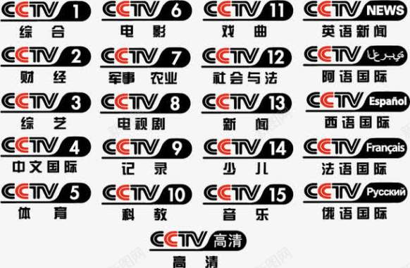 CCTV台标图标图标