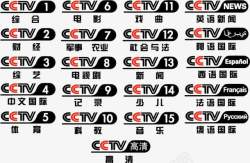 中央电视台台标CCTV台标图标高清图片