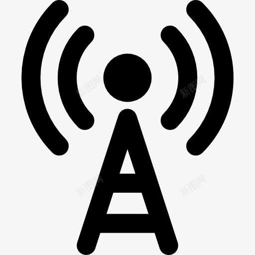 扩散图标png_新图网 https://ixintu.com WiFi 信号 天线 广播 技术 无线上网 无线连接