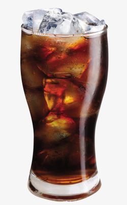 冰镇饮品手绘饮料饮料冰镇可乐图标高清图片