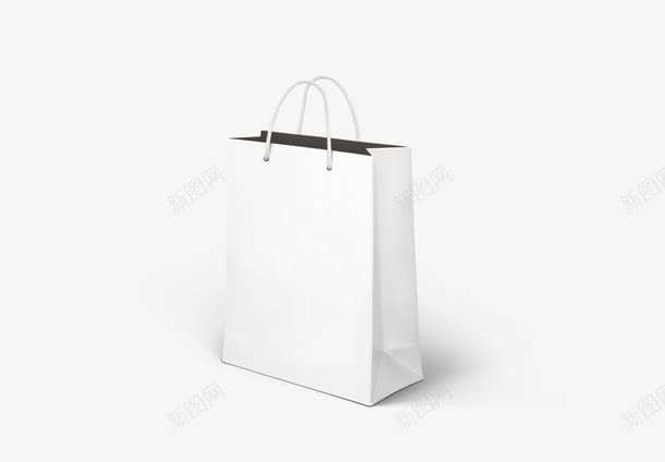 空白手提购物纸袋png免抠素材_新图网 https://ixintu.com 定制环保袋 手提袋 环保袋 空白纸袋 购物袋