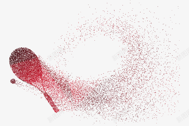 网球拍圆点粒子剪影psd免抠素材_新图网 https://ixintu.com 个性 体育 球拍 粒子 粒子剪影 粒子圆点 网球 色彩 运动 运动会