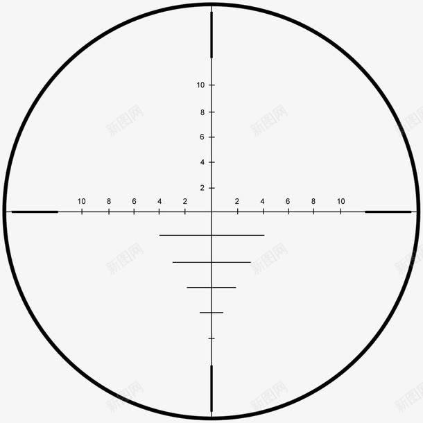 瞄准圈png免抠素材_新图网 https://ixintu.com 圆圈 瞄准器 窗口