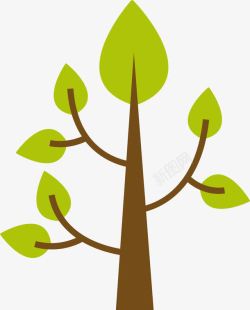 绿色大树图素材