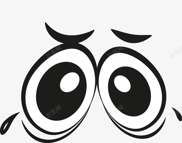 萌萌的大眼睛扁平眼睛图标png_新图网 https://ixintu.com 动画眼睛 卡通动物眼睛 微笑的眼睛 扁平化眼睛 斜眼表情 水墨眼睛 眉毛眼睛 眼睛LOGO设计